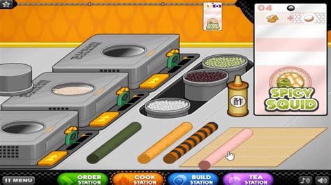 sushi game|Papa's Sushiria .